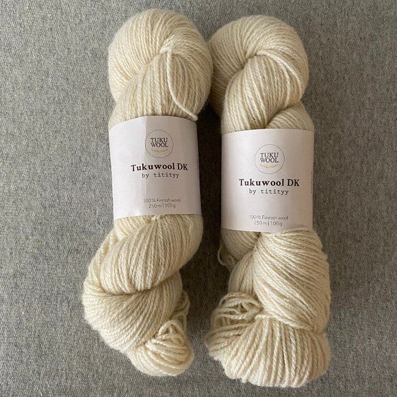 NWT Tukuwool DK Colour 01 Sake Lot of 2 - Picture 1 of 8